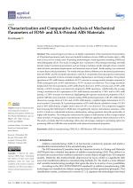Characterization and Comparative Analysis of Mechanical Parameters of FDM- and SLA-Printed ABS Materials
