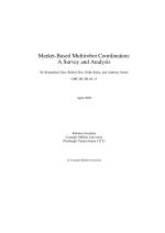 Market-Based Multirobot Coordination: A Survey and Analysis
