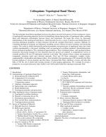 Colloquium: Topological Band Theory