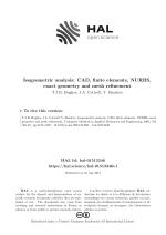 Isogeometric analysis: CAD, finite elements, NURBS, exact geometry and mesh refinement