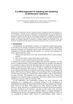 A unified approach to mapping and clustering of bibliometric networks