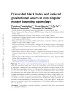 Primordial black holes and induced gravitational waves in non-singular matter bouncing cosmology