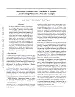 Obfuscated Gradients Give a False Sense of Security: Circumventing Defenses to Adversarial Examples