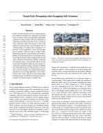 Visual Style Prompting with Swapping Self-Attention
