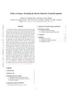 Wider or Deeper: Revisiting the ResNet Model for Visual Recognition