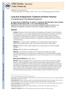 Long-term Antipsychotic Treatment and Brain Volumes: A Longitudinal Study of First-Episode Schizophrenia
