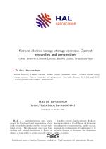 Carbon dioxide energy storage systems: Current researches and perspectives