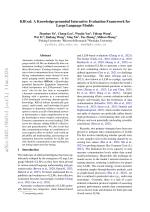 KIEval: A Knowledge-grounded Interactive Evaluation Framework for Large Language Models