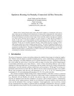 Epidemic Routing for Partially-Connected Ad Hoc Networks