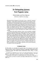 On Distinguishing Epistemic from Pragmatic Action