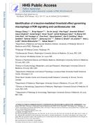 Identification of a leucine-mediated threshold effect governing macrophage mTOR signaling and cardiovascular risk
