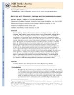 Ascorbic acid: Chemistry, biology and the treatment of cancer