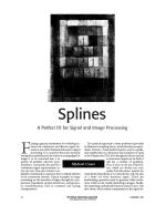 Splines: A Perfect Fit for Signal and Image Processing