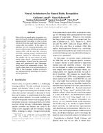 Neural Architectures for Named Entity Recognition