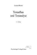 Testaufbau und Testanalyse