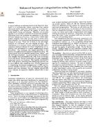 Enhanced hypertext categorization using hyperlinks