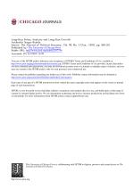 Long-Run Policy Analysis and Long-Run Growth