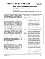 PAML: a program package for phylogenetic analysis by maximum likelihood