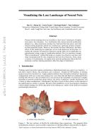 Visualizing the Loss Landscape of Neural Nets