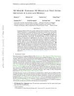 3D-MoLM: TOWARDS 3D MOLECULE-TEXT INTERPRETATION IN LANGUAGE MODELS