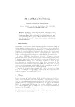 Z3: An Efficient SMT Solver