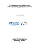 LA EXPRESIÓN ARTÍSTICA Y HERRAMIENTAS WEB 2.0 PARA FORTALECER LAS HABILIDADES COMUNICATIVAS EN ESTUDIANTES DE GRADO CUARTO DE EDUCACIÓN BÁSICA PRIMARIA