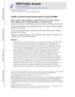 STING is a direct innate immune sensor of cyclic-di-GMP