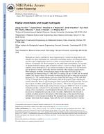 Highly stretchable and tough hydrogels