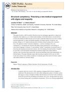 Structural competency: Theorizing a new medical engagement with stigma and inequality