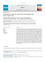 Development of functional cookies form wheat-pumpkin seed based composite flour