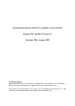 Strategy 2010 - Health & Care Review