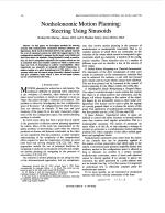 Nonholonomic Motion Planning: Steering Using Sinusoids