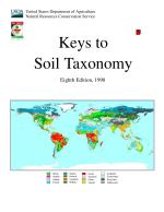 Keys to Soil Taxonomy
