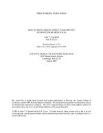 How Do House Prices Affect Consumption? Evidence From Micro Data