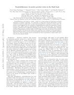 Nonstabilizerness via matrix product states in the Pauli basis
