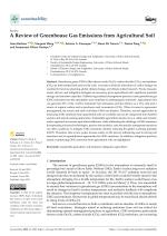 A Review of Greenhouse Gas Emissions from Agricultural Soil