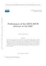 Performance of the LHCb RICH detector at the LHC