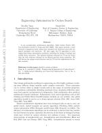 Engineering Optimisation by Cuckoo Search