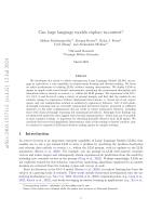 Can large language models explore in-context?