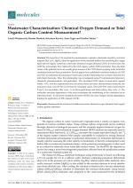 Wastewater Characterization: Chemical Oxygen Demand or Total Organic Carbon Content Measurement?