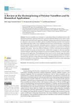 A Review on the Electrospinning of Polymer Nanofibers and Its Biomedical Applications