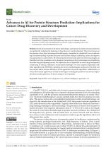 Advances in AI for Protein Structure Prediction: Implications for Cancer Drug Discovery and Development