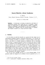 General Relativity without Coordinates.
