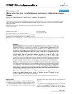Gene selection and classification of microarray data using random forest