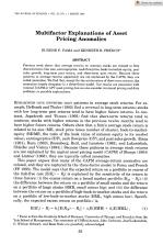 Multifactor Explanations of Asset Pricing Anomalies