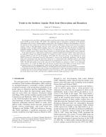 Trends in the Southern Annular Mode from Observations and Reanalyses