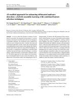 AI-enabled approach for enhancing obfuscated malware detection: a hybrid ensemble learning with combined feature selection techniques