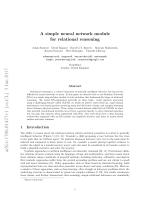 A simple neural network module for relational reasoning