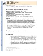Socioeconomic Disparities in Health Behaviors