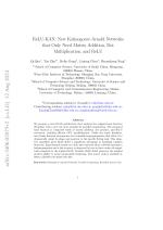 ReLU-KAN: New Kolmogorov-Arnold Networks that Only Need Matrix Addition, Dot Multiplication, and ReLU